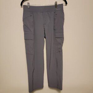 Eddie Bauer Grey Incline Utility Capri Cropped Pants Size P4